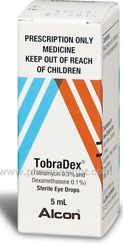 Tobramycin/Dexamethasone Eye Drops